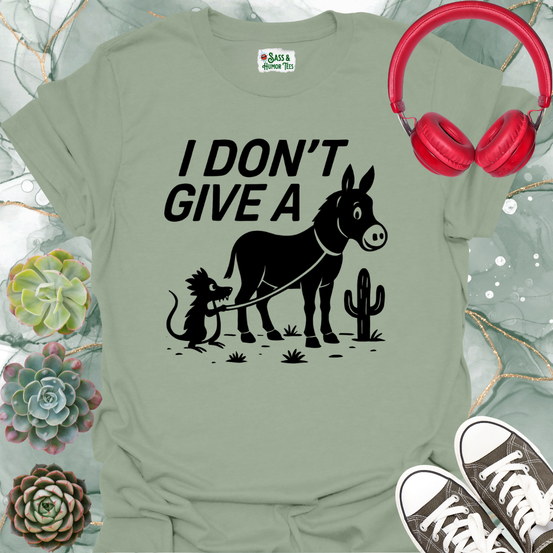 I don't give a rat's ass T-shirt