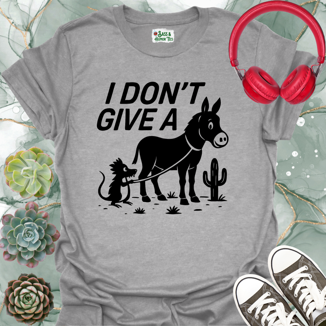 I don't give a rat's ass T-shirt