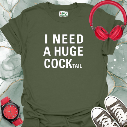 I need a huge cocktail T-shirt