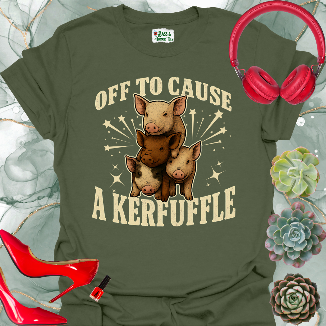Off to Cause a Kerfuffle T-Shirt