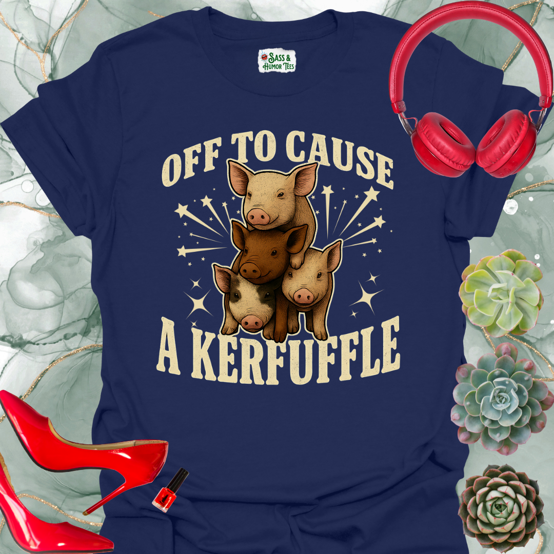 Off to Cause a Kerfuffle T-Shirt