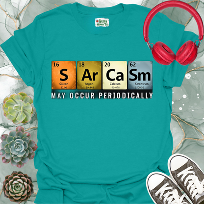 Sarcasm Periodic Table Elements T-Shirt
