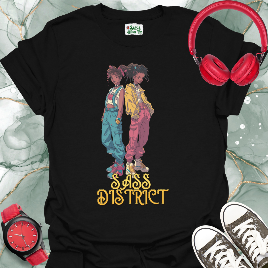 Sass District T-Shirt for a Stylish Look