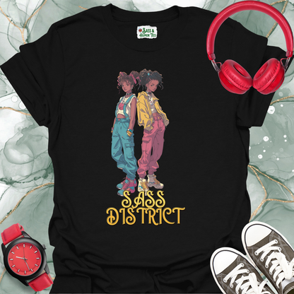 Sass District T-Shirt for a Stylish Look