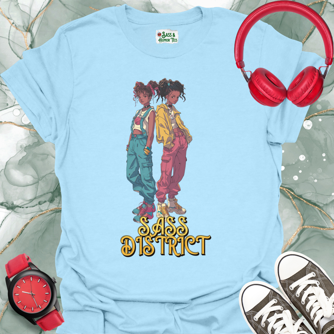 Sass District T-Shirt for a Stylish Look