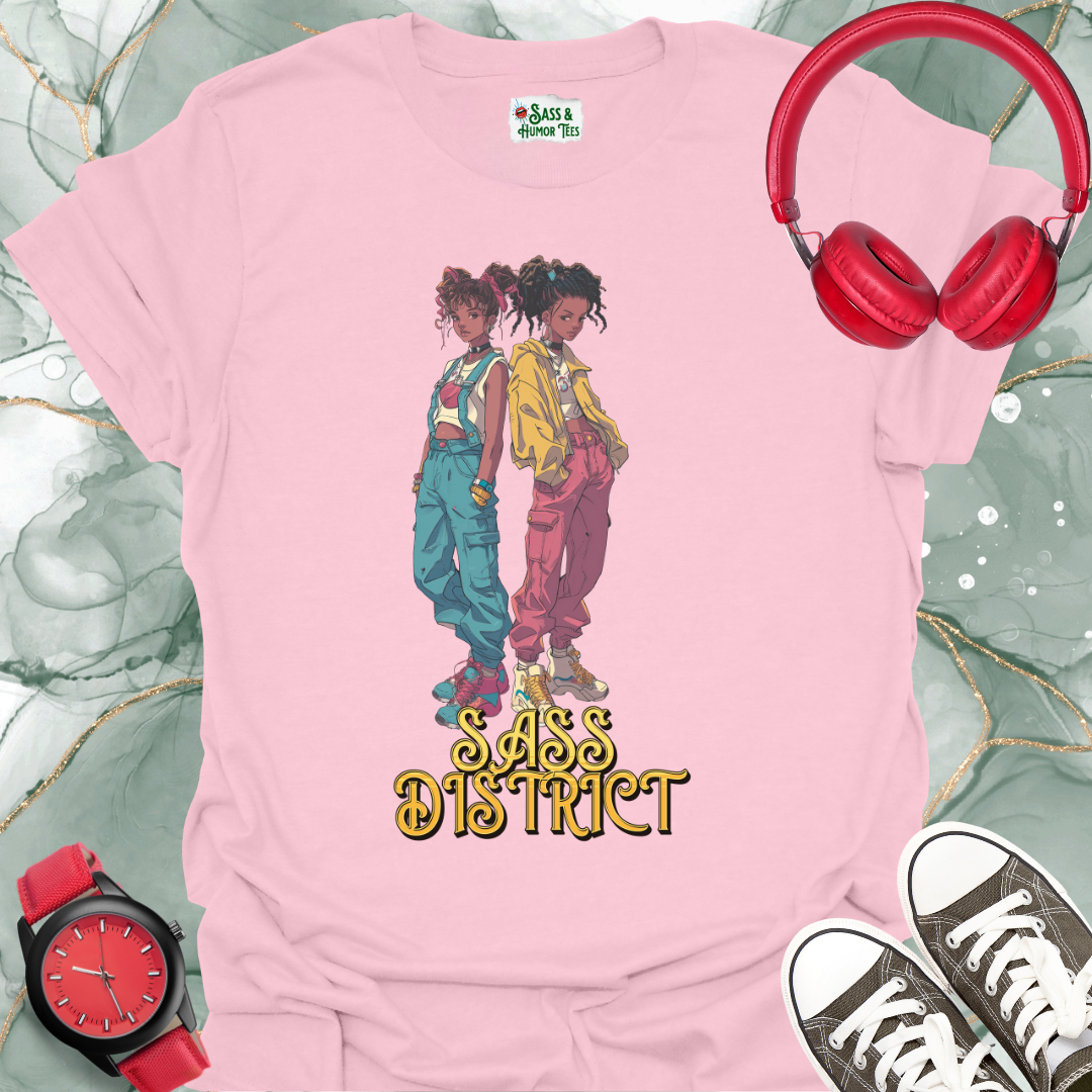Sass District T-Shirt for a Stylish Look