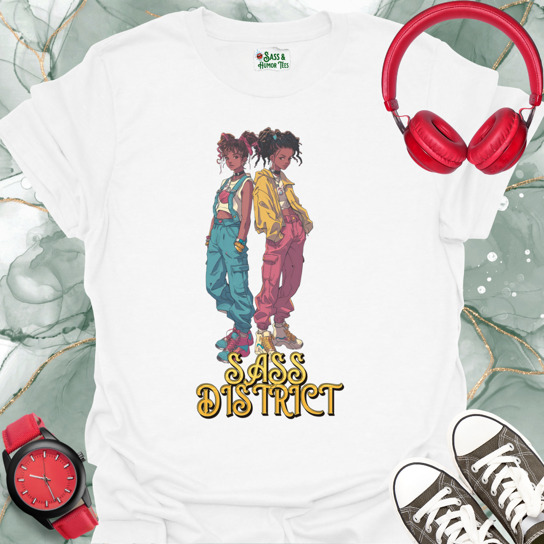 Sass District T-Shirt for a Stylish Look