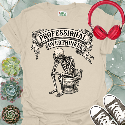 Professional Overthinker Throne T-Shirt