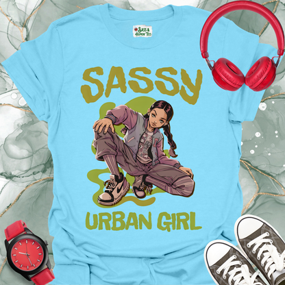 Sassy Urban Girl Bold Street-Style Graphic Tee