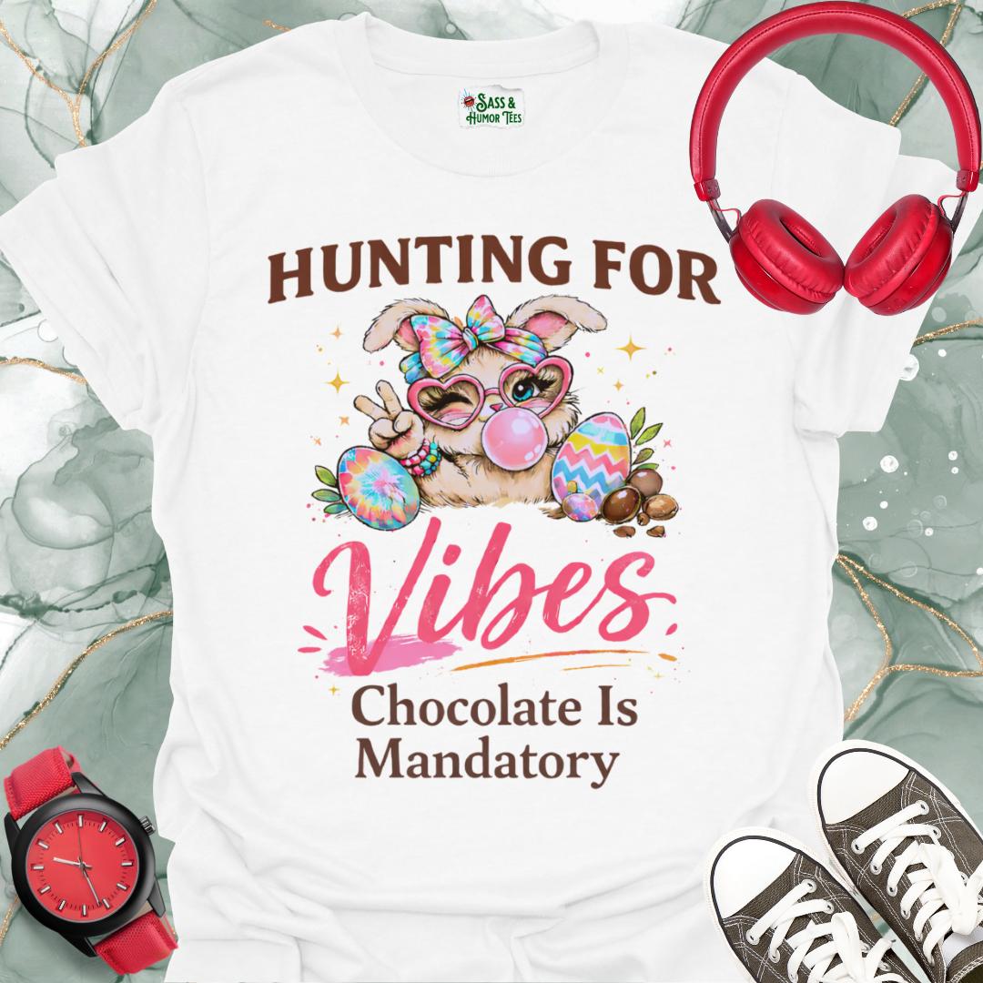 Hunting for Vibes "Chocolate Is Mandatory" T-Shirt